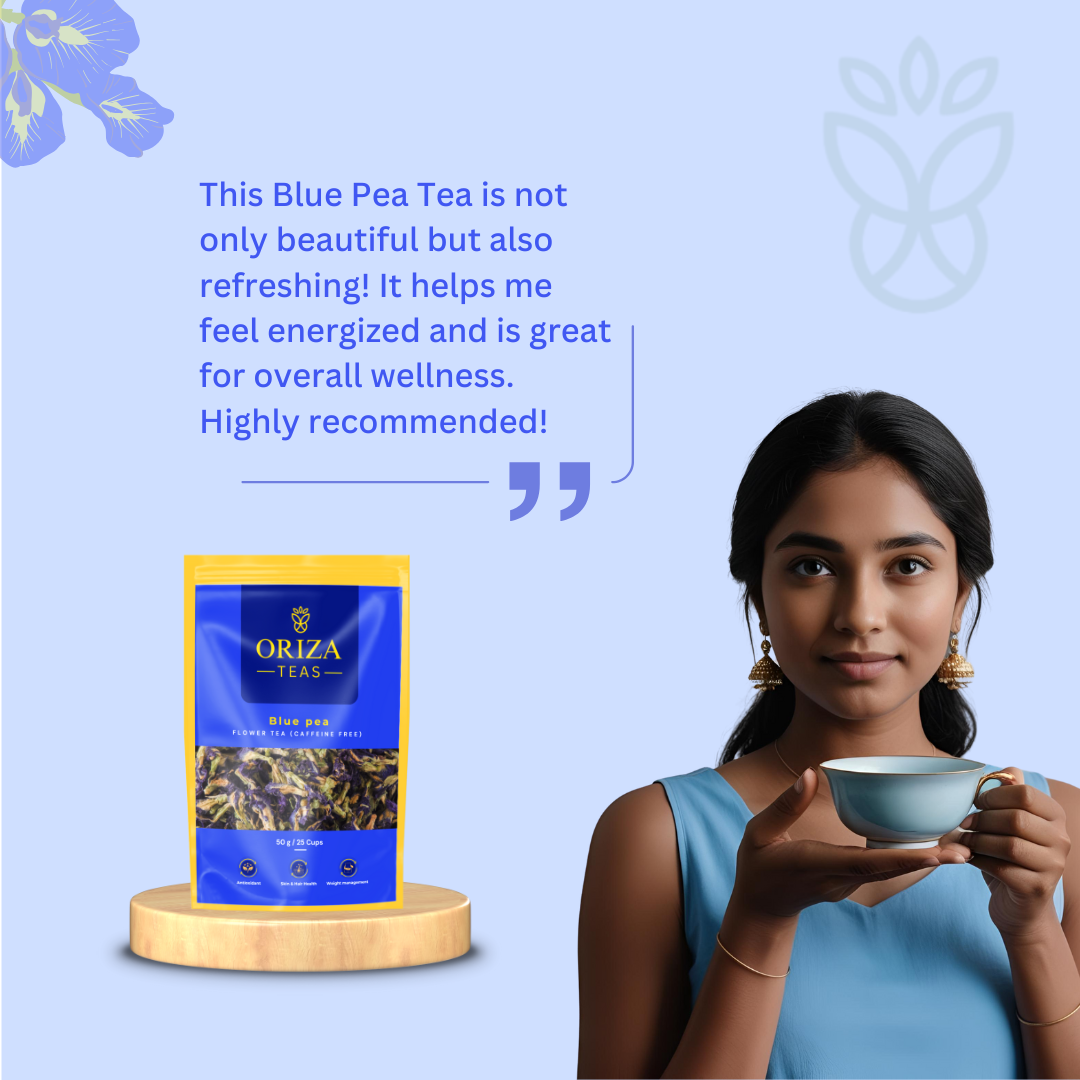 Blue Pea Flower Tea Oriza| Packet