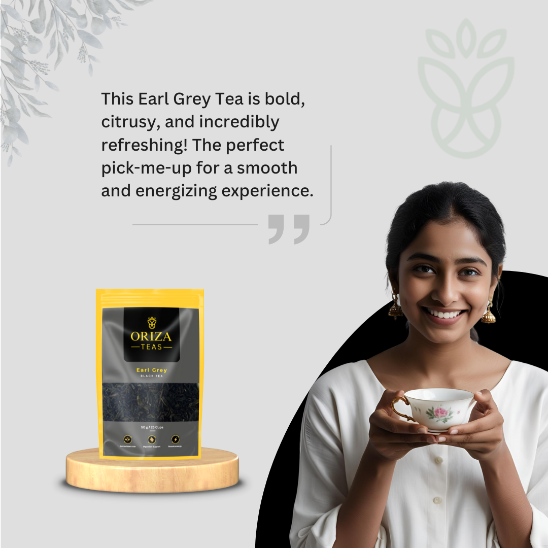 Earl Grey Tea – Loose Leaf Black Tea | Packet