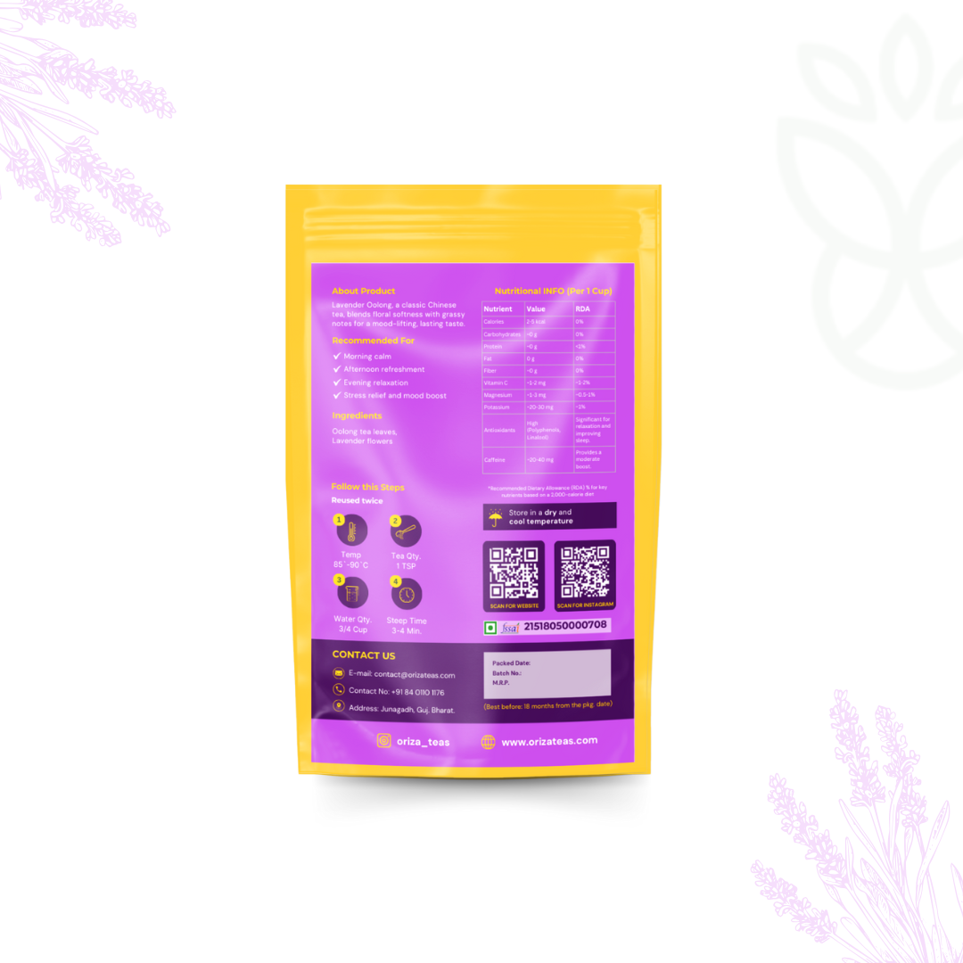 Lavender Oolong Tea | Packet