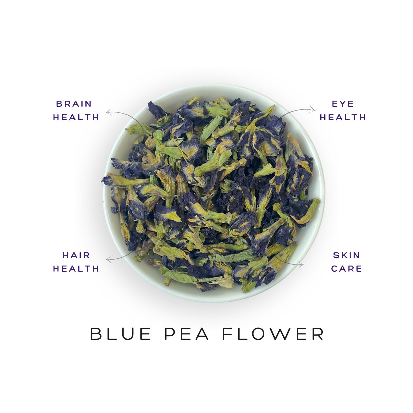 Blue Pea Flower