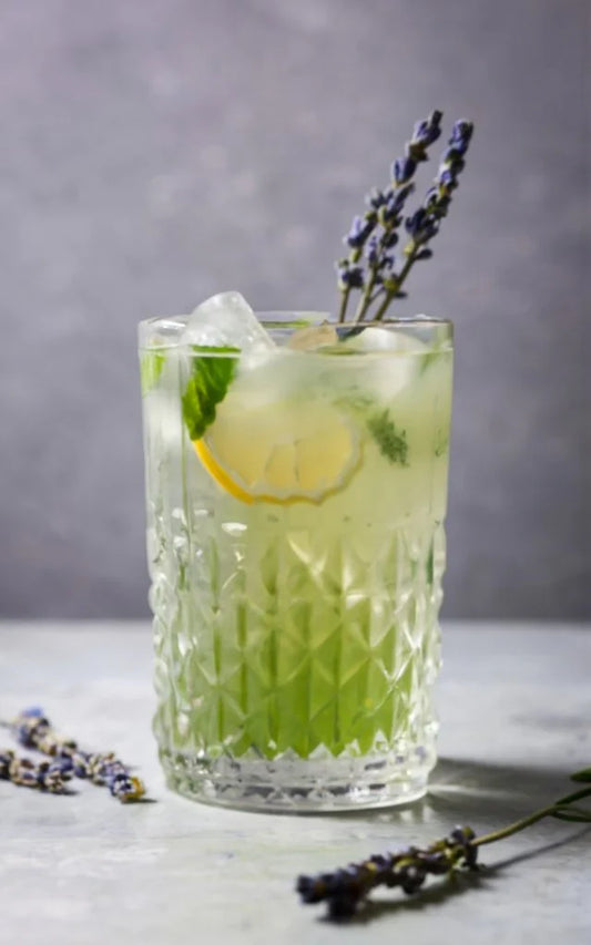 Recipe For a Lavender Oolong Tea mocktail