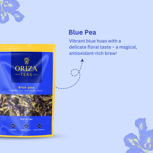 Blue Pea Flower Tea Oriza| Packet