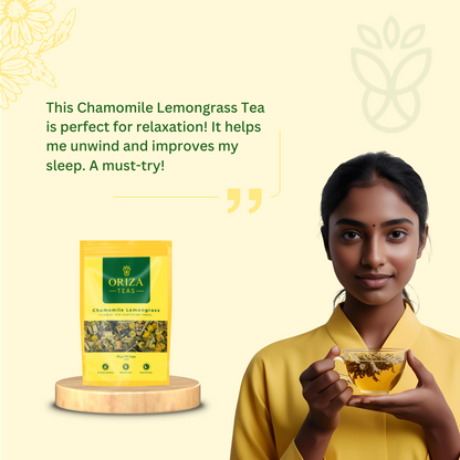 Chamomile Lemongrass Oriza Teas | Packet