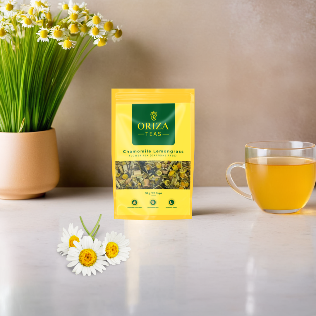 Chamomile Lemongrass Oriza Teas | Packet