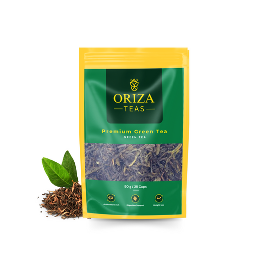 Green Tea - 50 Gm Oriza Teas | Packet