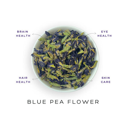 Blue Pea Flower