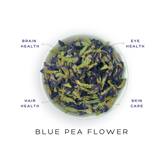 Blue Pea Flower